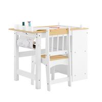 KINDERSITZGRUPPE Weiß - Weiß, Holzwerkstoff (80/66/50cm) - SoBuy