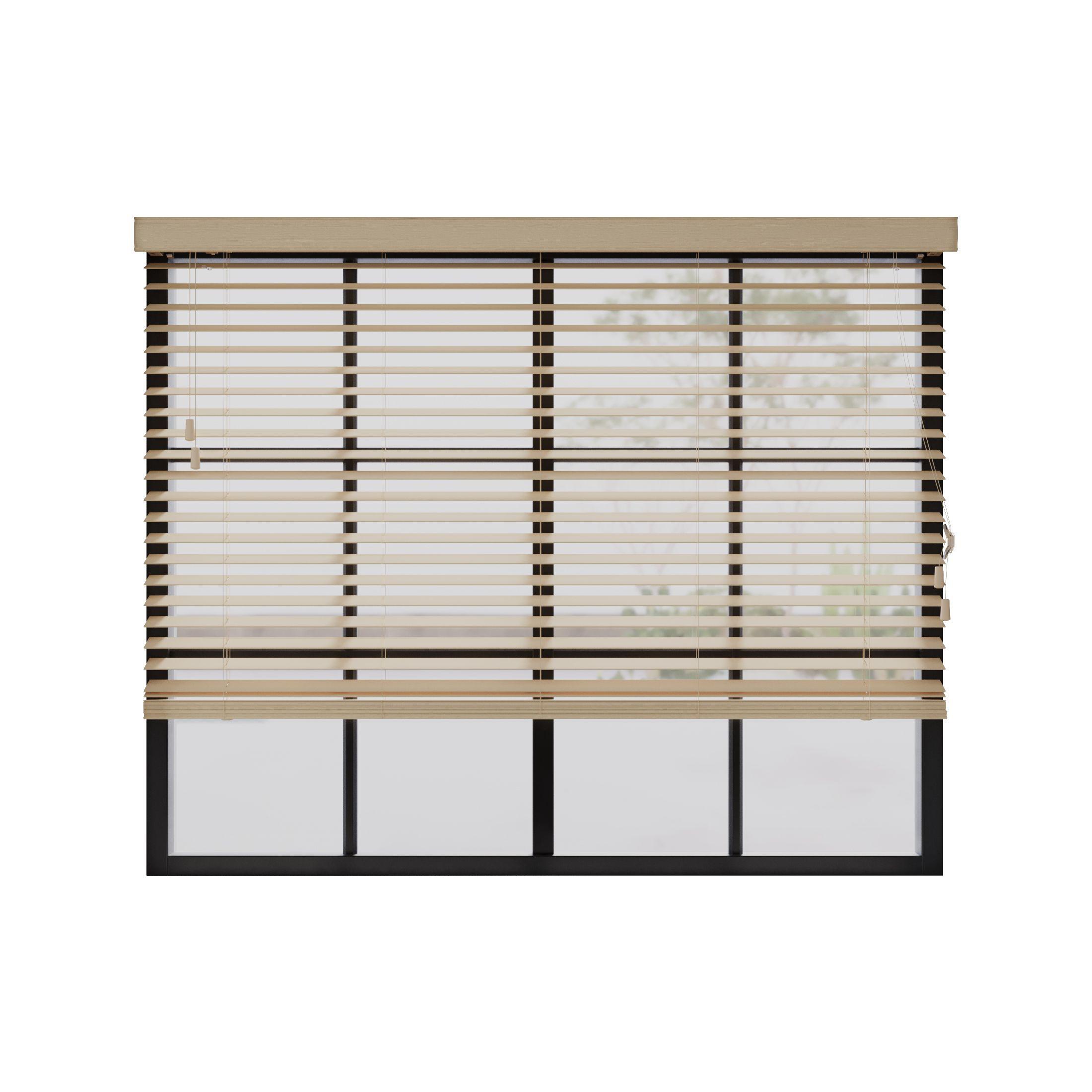 HOLZJALOUSIEN Cocoon Naturel - Naturfarben, Holz (170/240cm) - Cocoon Home Concepts