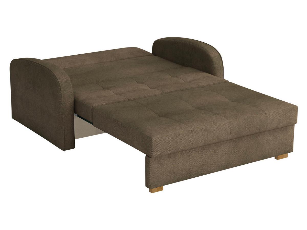 SCHLAFSOFA Viva Gold II - Hellgrau/Braun, Holz/Textil (133/85/98cm) - MIRJAN24