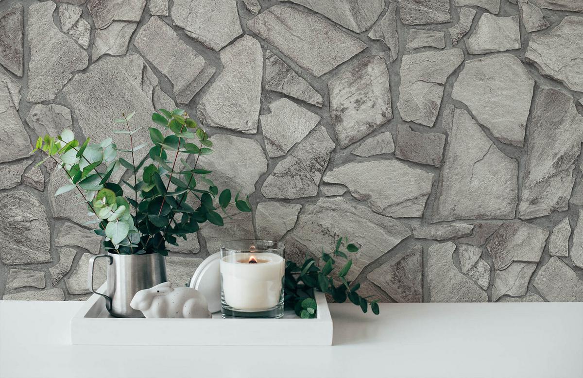 VLIESTAPETE Grau 53/1005 cm - Grau, Textil (53/1cm) - KUNSTLOFT