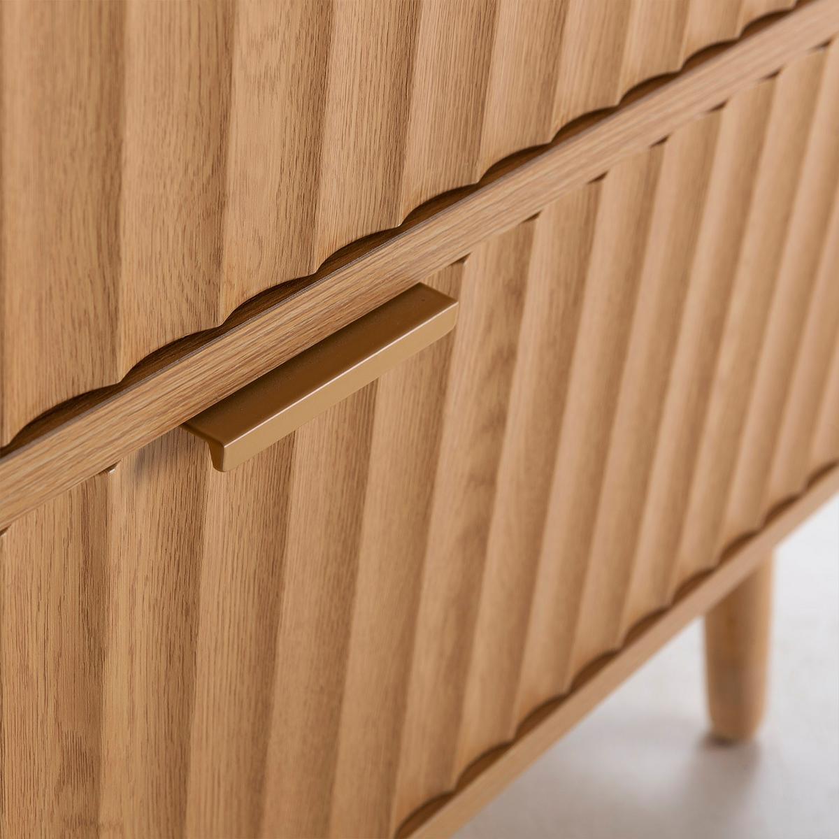 KOMMODE 80/80/40 Lluvia Eiche - Honigeiche, Holzwerkstoff (80/80/40cm)