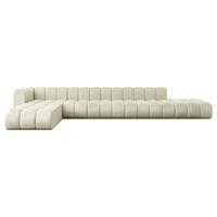 ECKSOFA modulares Sofa Zuvon-L3 - 478x177x70 cm Beige - Beige, Holzwerkstoff/Textil (478/177cm) - ALTDECOR