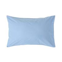 KISSENBEZUG Perkal, Ägyptische Baumwolle, Fadendichte 200 - Blau, Textil (48/74cm) - Homescapes