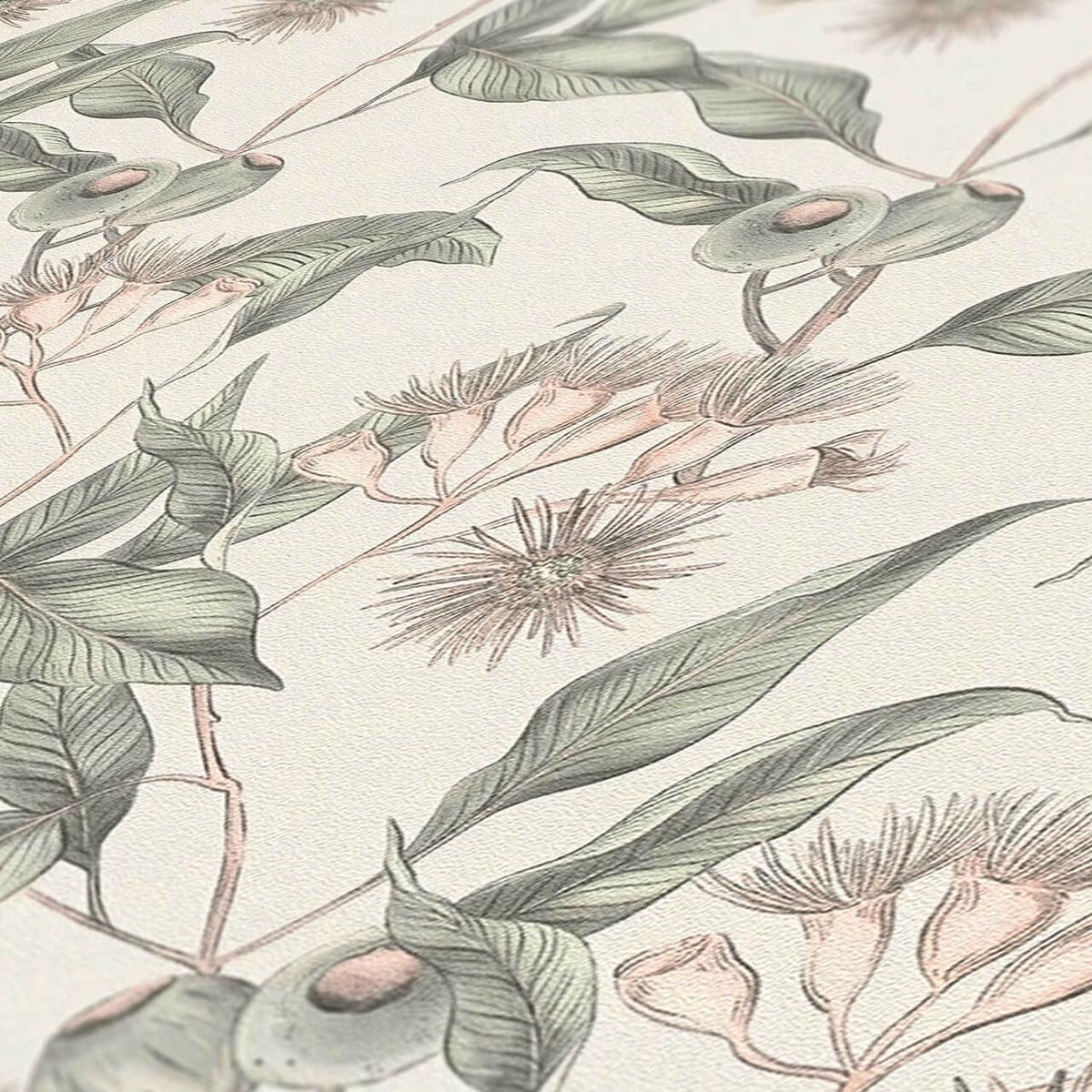 VLIESTAPETE Pastell 53/1005 cm - Weiß, Textil (53/1cm) - KUNSTLOFT