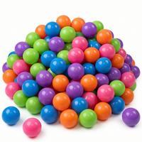 BÄLLEBAD-BÄLLE 250 Stück, pastell, 5,5 cm - Multicolor, Kunststoff (1/1/1cm) - Littletom