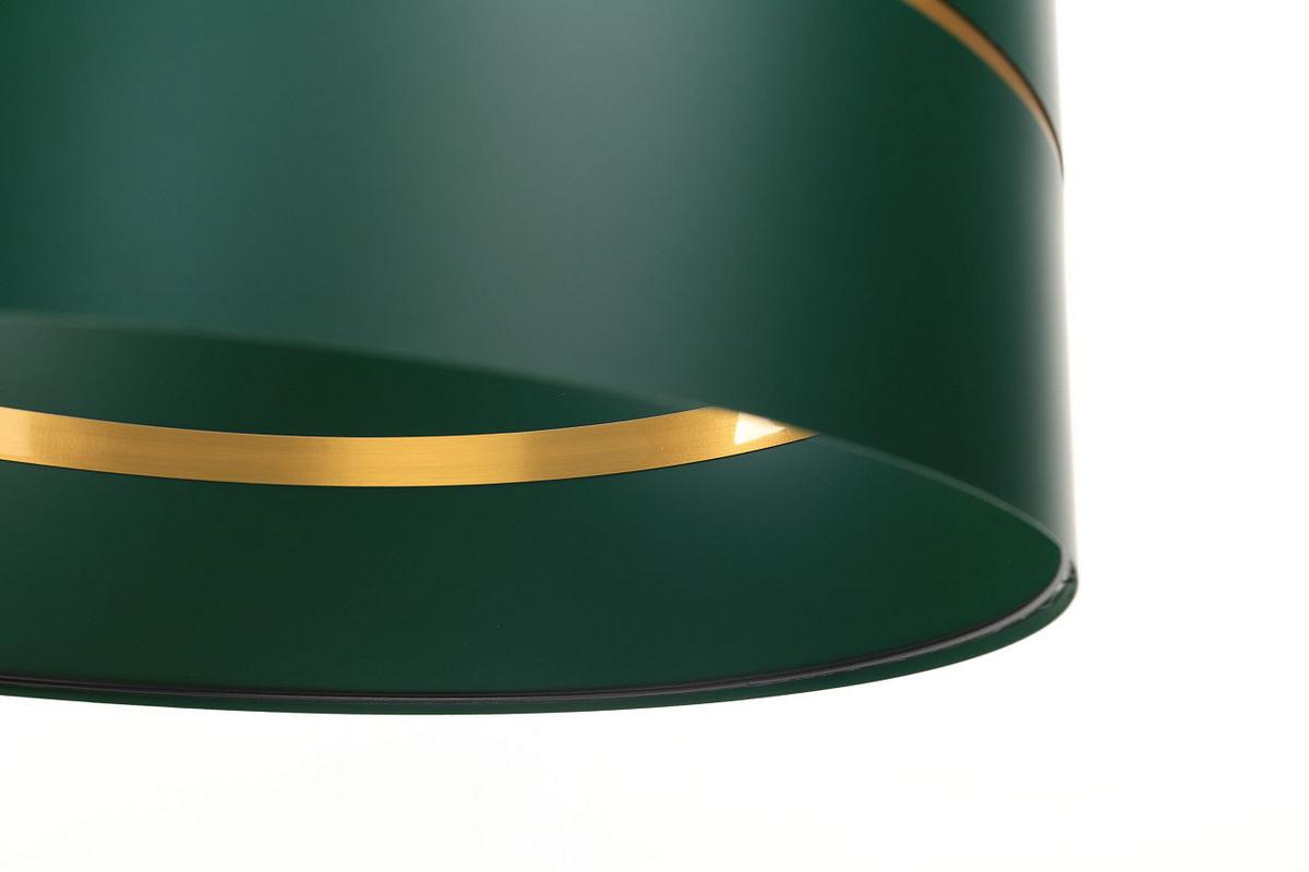 HÄNGELEUCHTE Grün 40/21 cm - Goldfarben/Grün, Kunststoff (40/0.6/21cm) - ONZENO