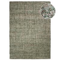 WOLLTEPPICH OTLEY, einfarbig, Grün, 200 x 290 cm - Grün, Textil (290/200cm) - KADIMA DESIGN