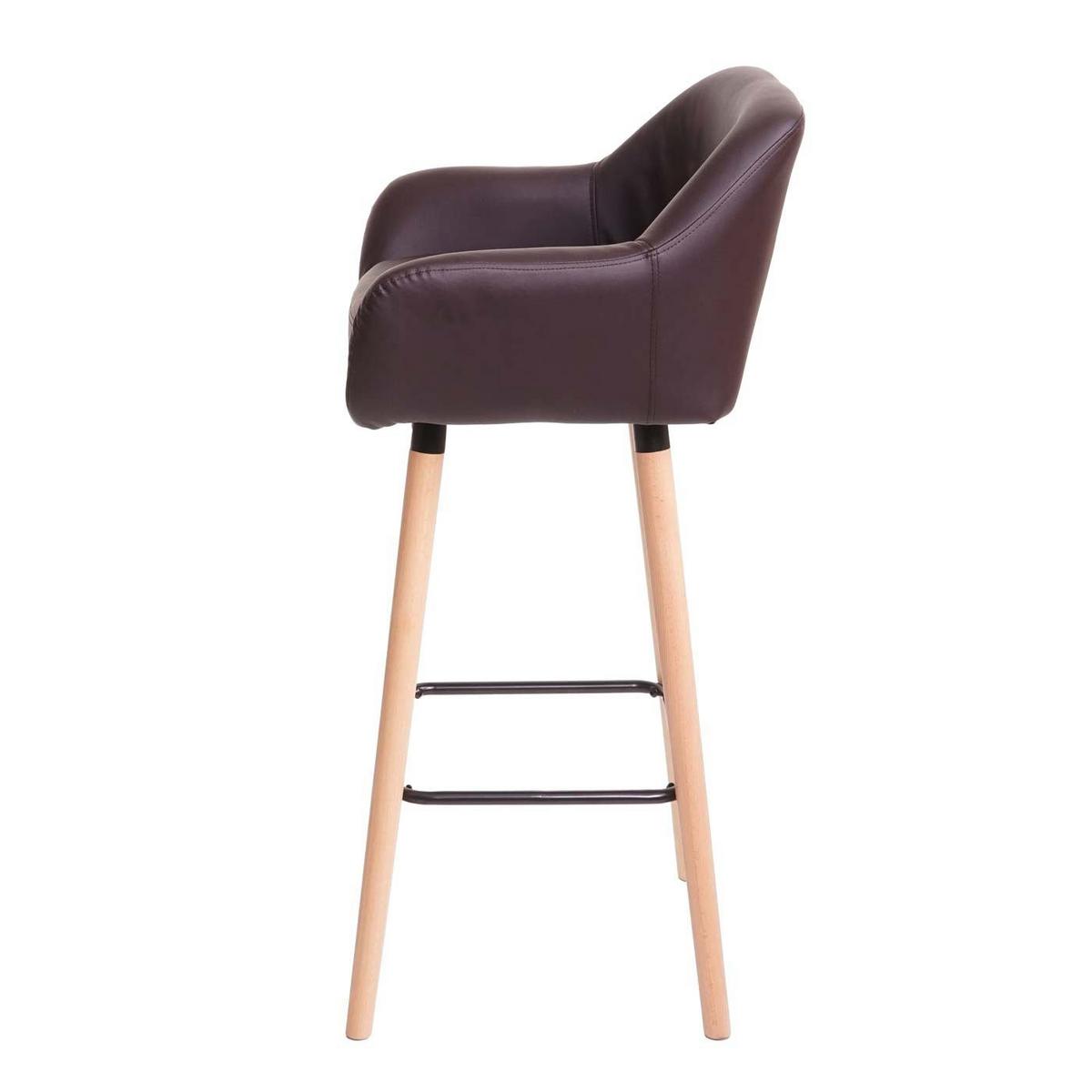 BARHOCKER Braun - Braun, Textil (53/99/45cm) - MCW