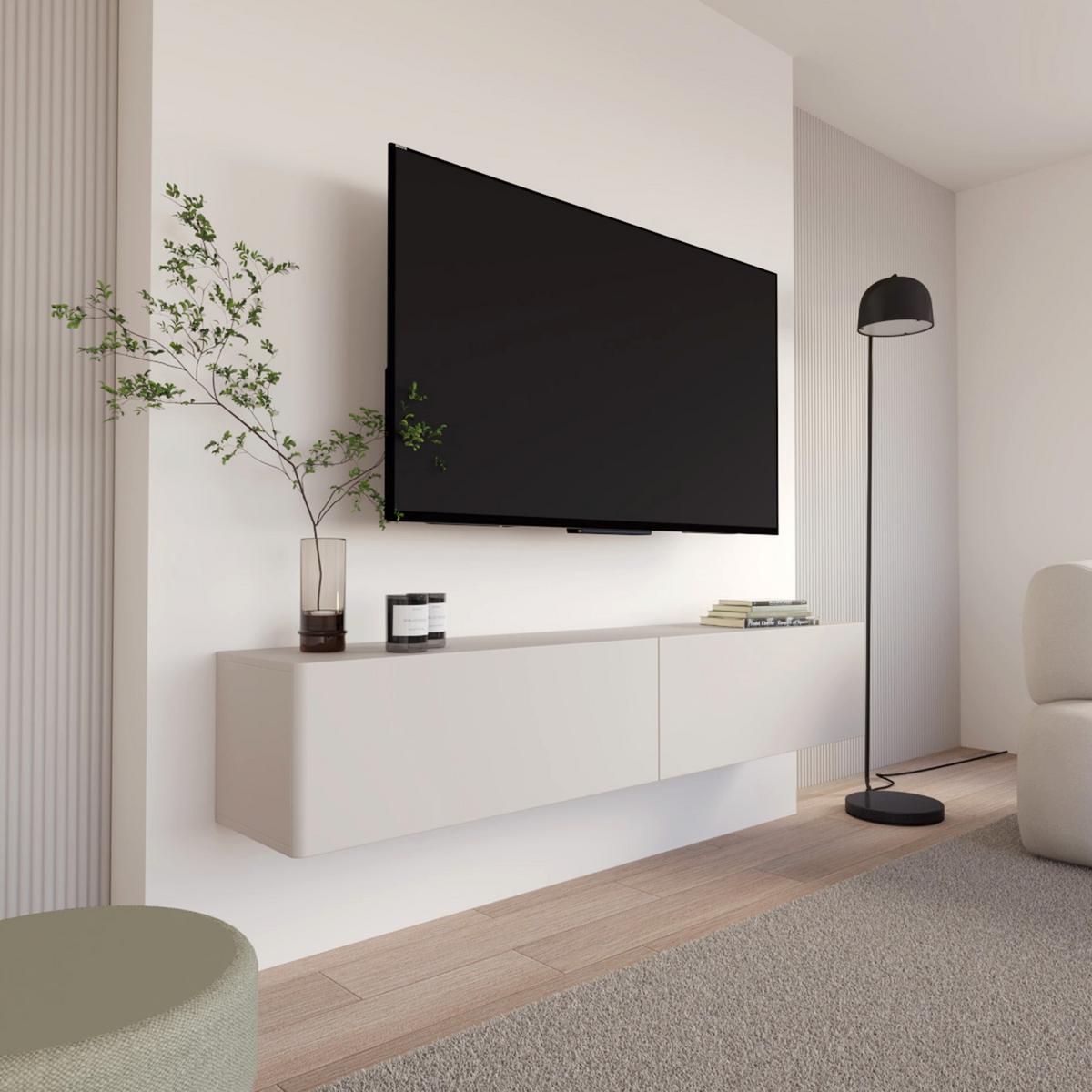 TV-HÄNGEBOARD Olio KASCHMIR 175 CM - Kaschmir, Holzwerkstoff (175/28.4/31.6cm) - Selsey