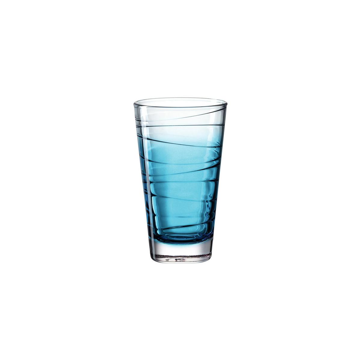 TRINKGLÄSER Vario Struttura Bunt 280 ml 6er Set - Multicolor, Glas (0.001L) - Leonardo Living