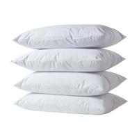 KISSENSCHONER wasserdicht 40/80 cm, 4er-Set mit Reißverschluss - Weiß, Textil (40/80cm) - Homescapes
