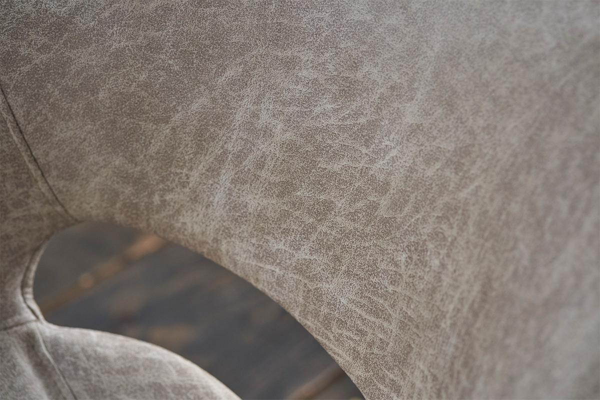 STUHL ZAJA Beige Microfaser - Beige, Textil (57/80/59cm) - KAWOLA