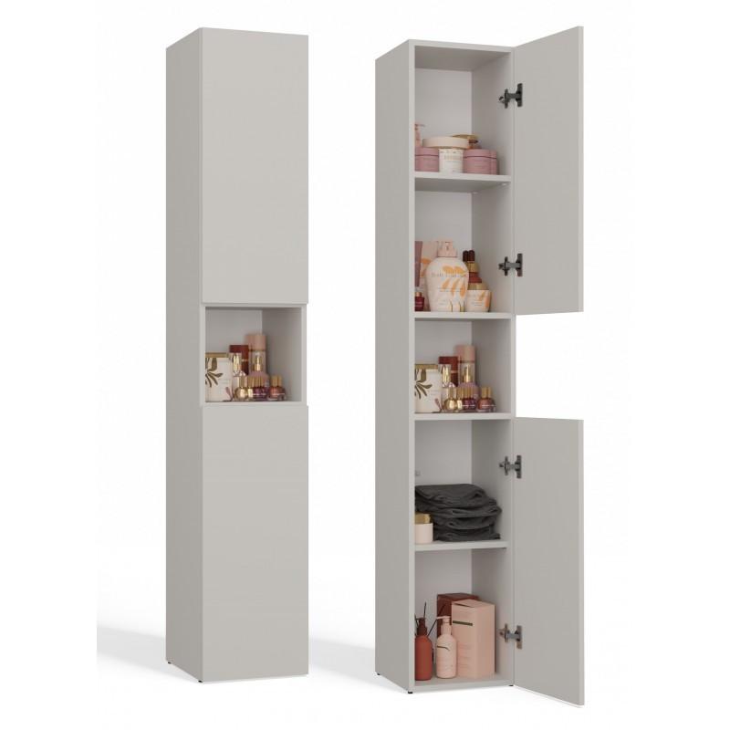 BADEZIMMERSCHRANK Kaschmir 31/174/30 - Kaschmir, Holzwerkstoff (31/174/30cm) - RAUMHIRSCH FURNITURE