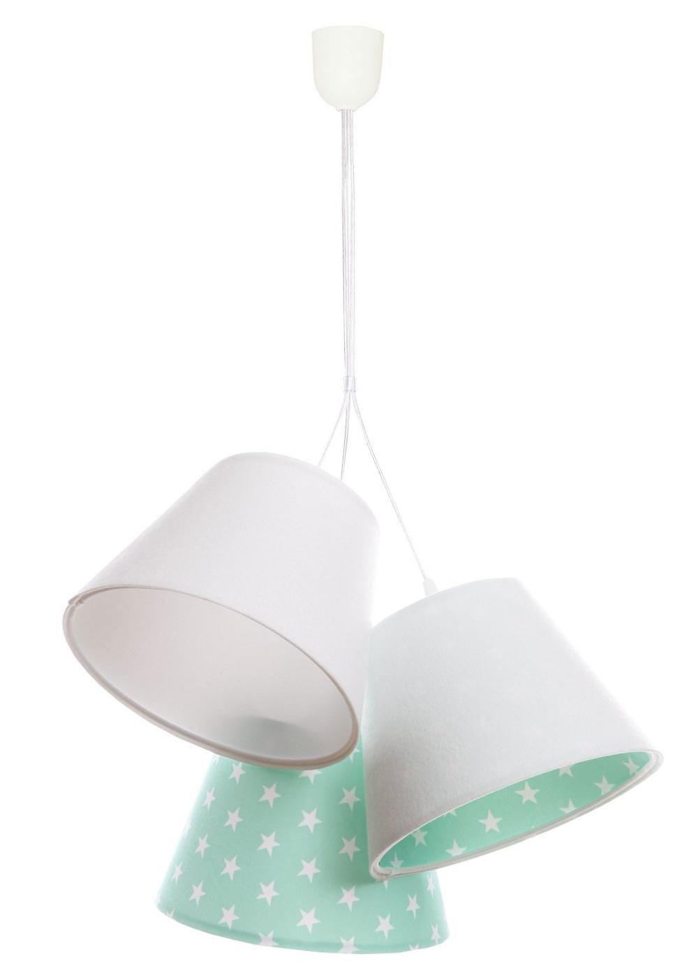 HÄNGELEUCHTE Pastell 26/19 cm - Türkis, Kunststoff (26/0.8/19cm) - ONZENO