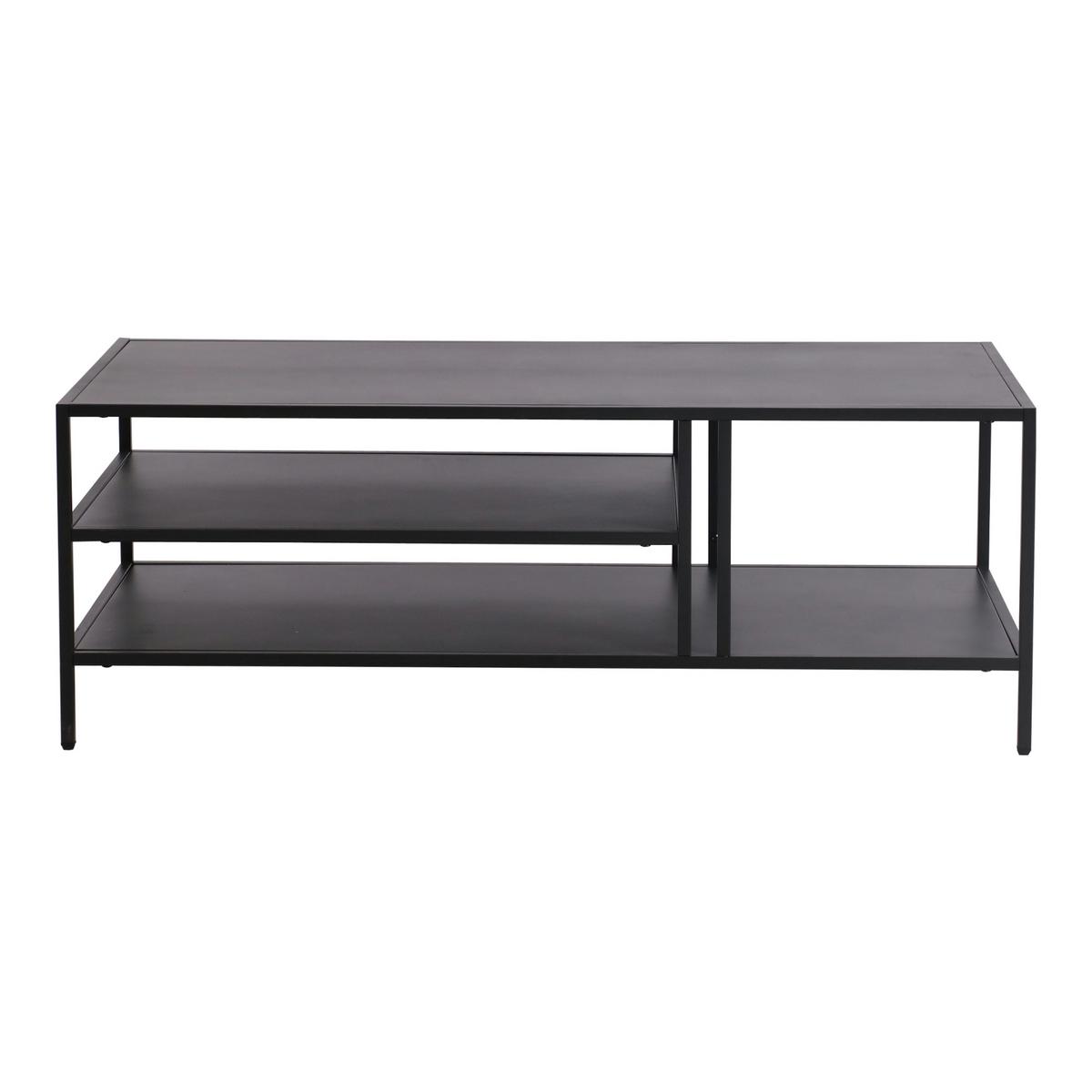 COUCHTISCH Kumlinge 40/110/55 cm - Schwarz, Metall (55/110/40cm) - [en.casa]