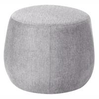POUF Hellgrau Ashton - Hellgrau, Textil (61/43/61cm) - Beliani