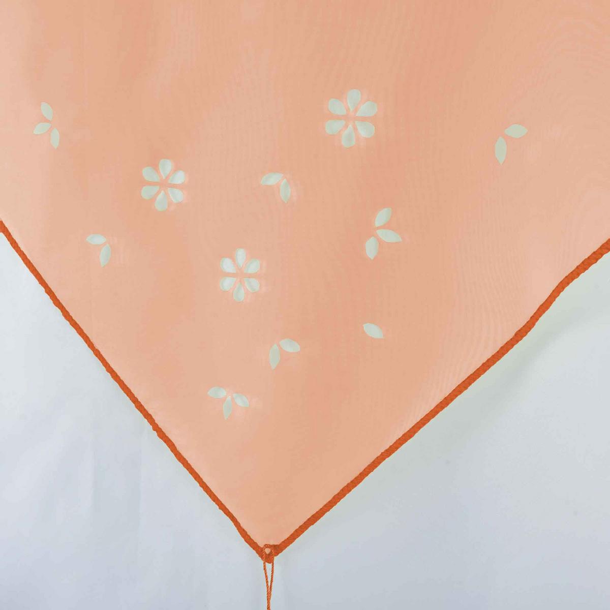 SCHEIBENGARDINE GERA 90x60 cm Terrakotta - Terracotta, Textil (60/90cm) - Gardinenbox