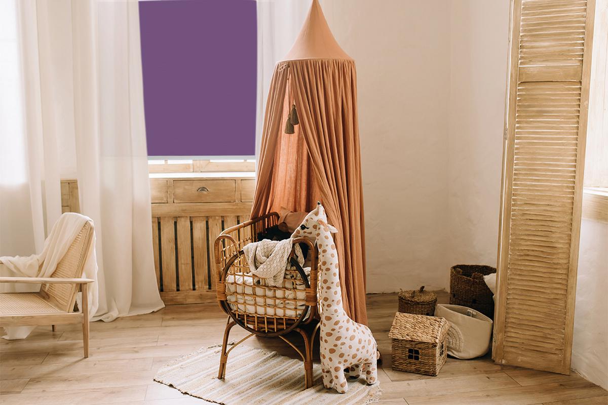 INNENROLLO - Fensterrollo - Rollo - 150x140 cm - Lila - Violett, Kunststoff (150/140/0.5cm) - TULUP