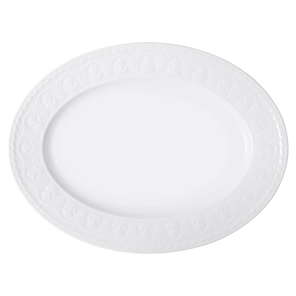 PLATTE Cellini weiß 40 x 30 cm - Weiß, Keramik (29.5/3.5/40cm) - Villeroy & Boch