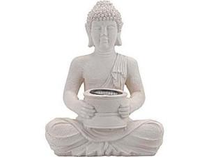 Szolárlámpa Buddha