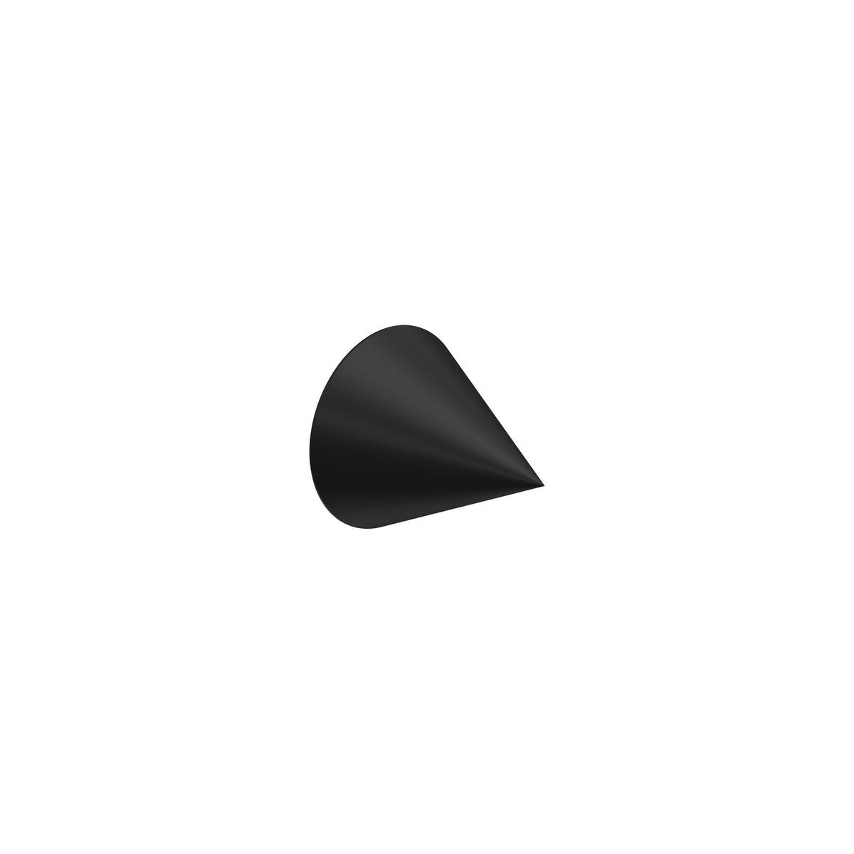 GARDINENSTANGE / TELESKOPSTANGE Hera Cone 130-240 cm, 1-läufig, 16/13 mm Ø Schwarz - Schwarz, Kunststoff/Metall (240cm) - INTERDECO