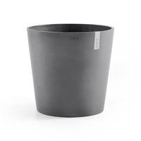 BLUMENTOPF Amsterdam 59/55,5 cm Grau - Grau, Kunststoff (59/55.5cm) - Ecopots