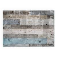 GLASPLATTE für Kamin 100x70 cm - Grau, Glas (100/70/0.4cm) - TULUP