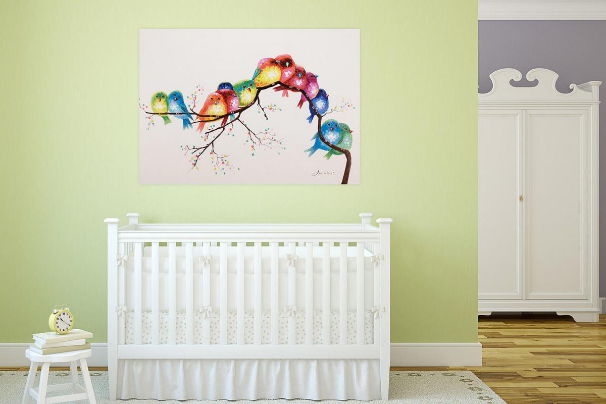 ÖLGEMÄLDE 100/70 cm - Multicolor, Holz/Textil (100/70cm) - KUNSTLOFT
