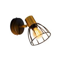WANDLEUCHTE Veyra 10/13.5/14 cm - Schwarz, Metall (13.5/14/10cm) - ZMH