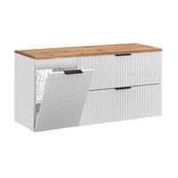 WASCHTISCHUNTERSCHRANK 120.8cm Adriel Weiß - Weiß, Holzwerkstoff (120.8/59/46cm) - Petits-meubles