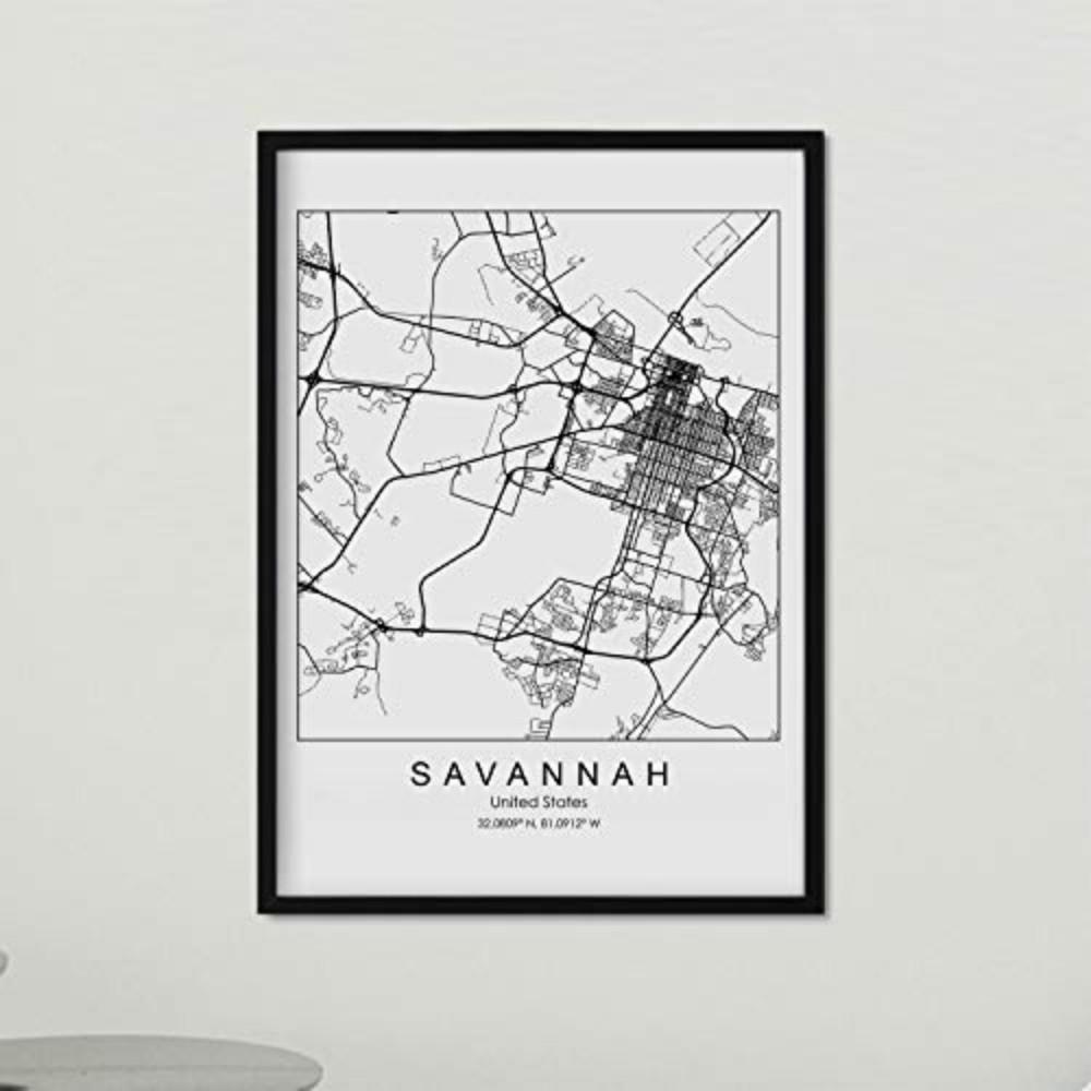 POSTER Savannah Us-Film A4 Rahmenlos - Klar, Papier (29.7/5/21cm) - Nacnic
