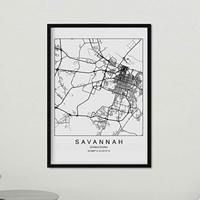POSTER Savannah Us-Film A4 Rahmenlos - Klar, Papier (29.7/5/21cm) - Nacnic