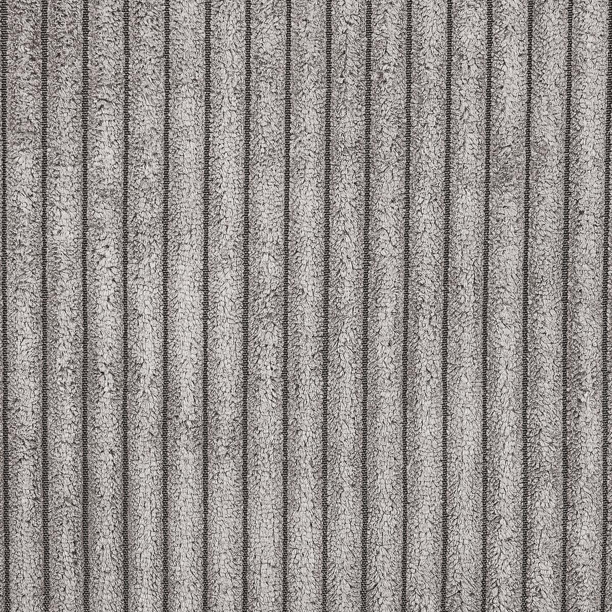 SESSEL Cord Grau Vind - Grau, Textil/Metall (76/82/82cm) - Beliani