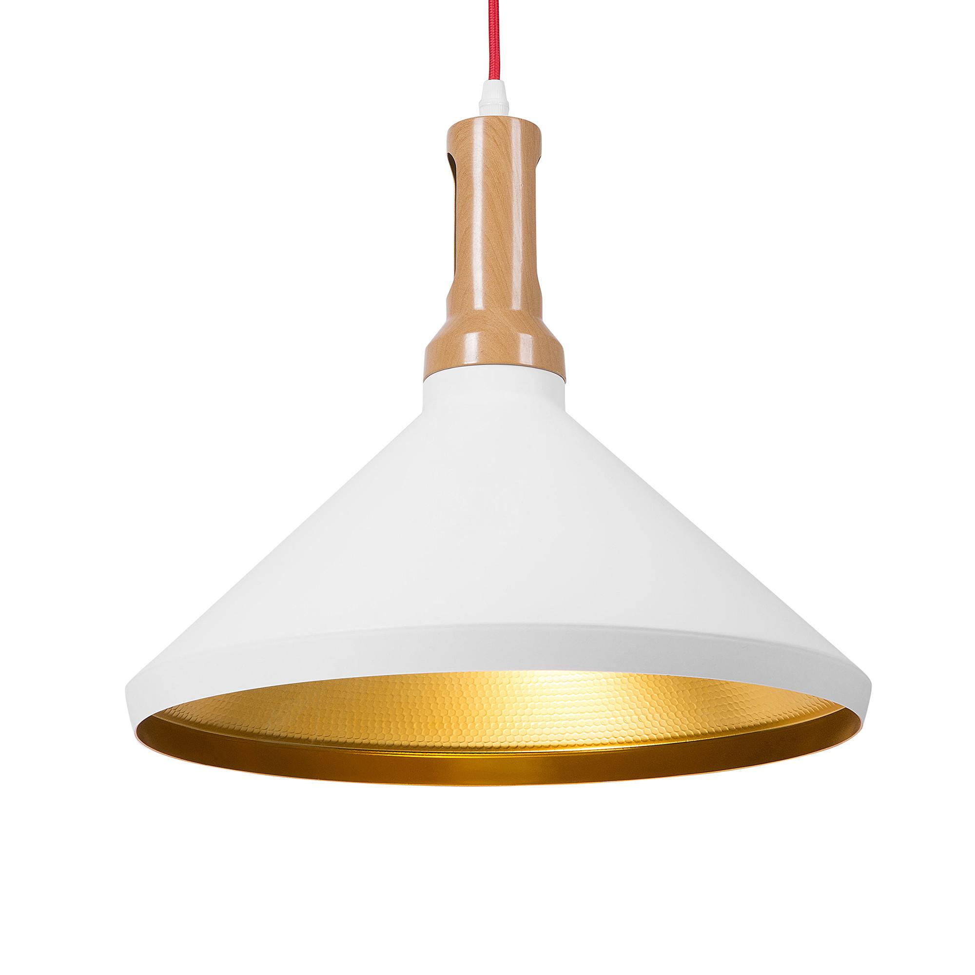 HÄNGELEUCHTE Liard 33/33/179 cm - Weiß, Metall (33/33/179cm) - Beliani