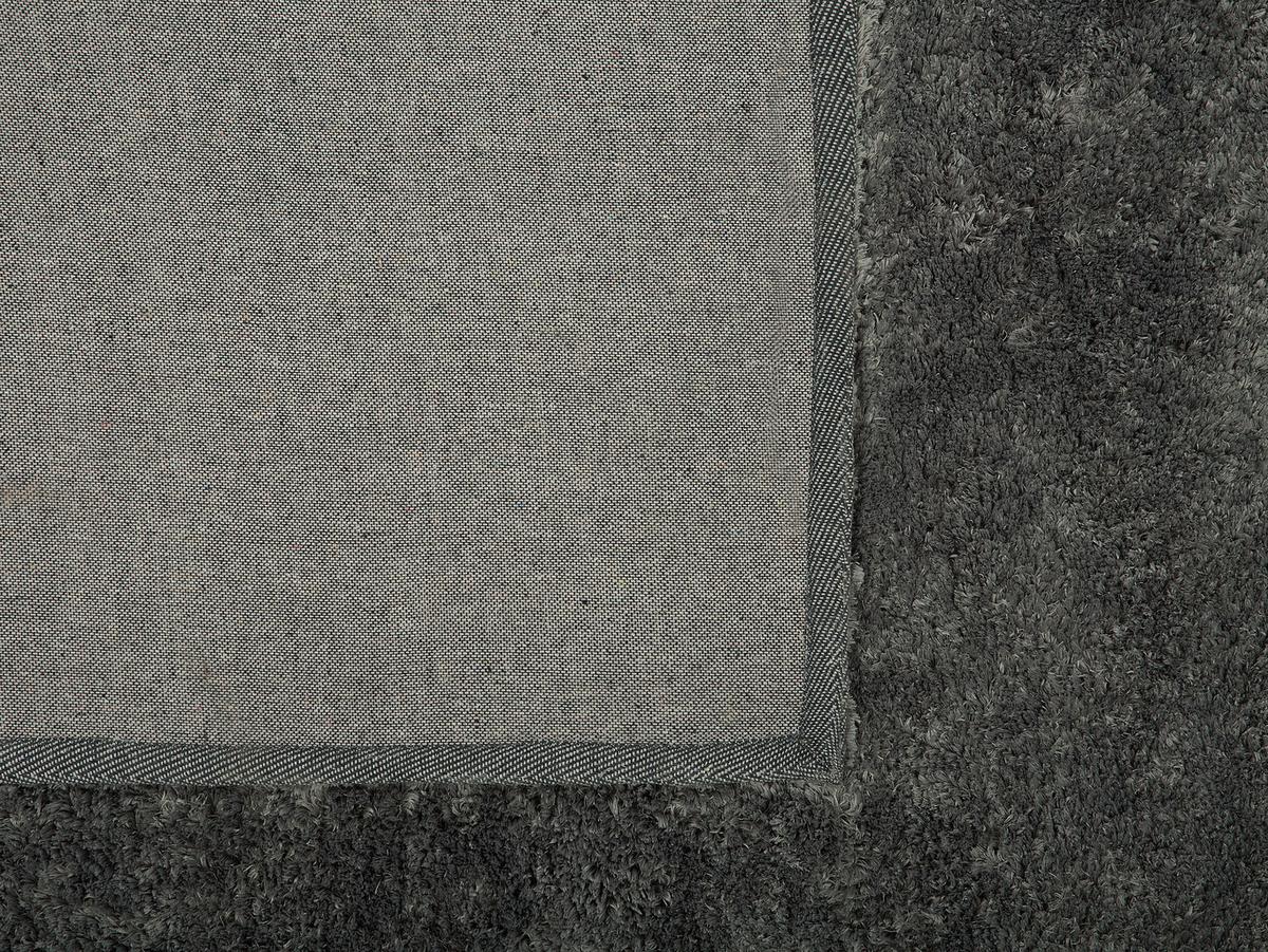 SHAGGY-TEPPICH Evren 200/200 cm - Grau, Kunststoff (200/200cm) - Beliani