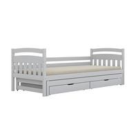 BETT 90/200 Tosia Weiß - Weiß, Holz (90/200cm) - Petits-meubles