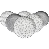 SPEISETELLER Sendai Mix grau ø 27 cm 6er Set - Grau, Keramik (27cm) - Ritzenhoff Breker
