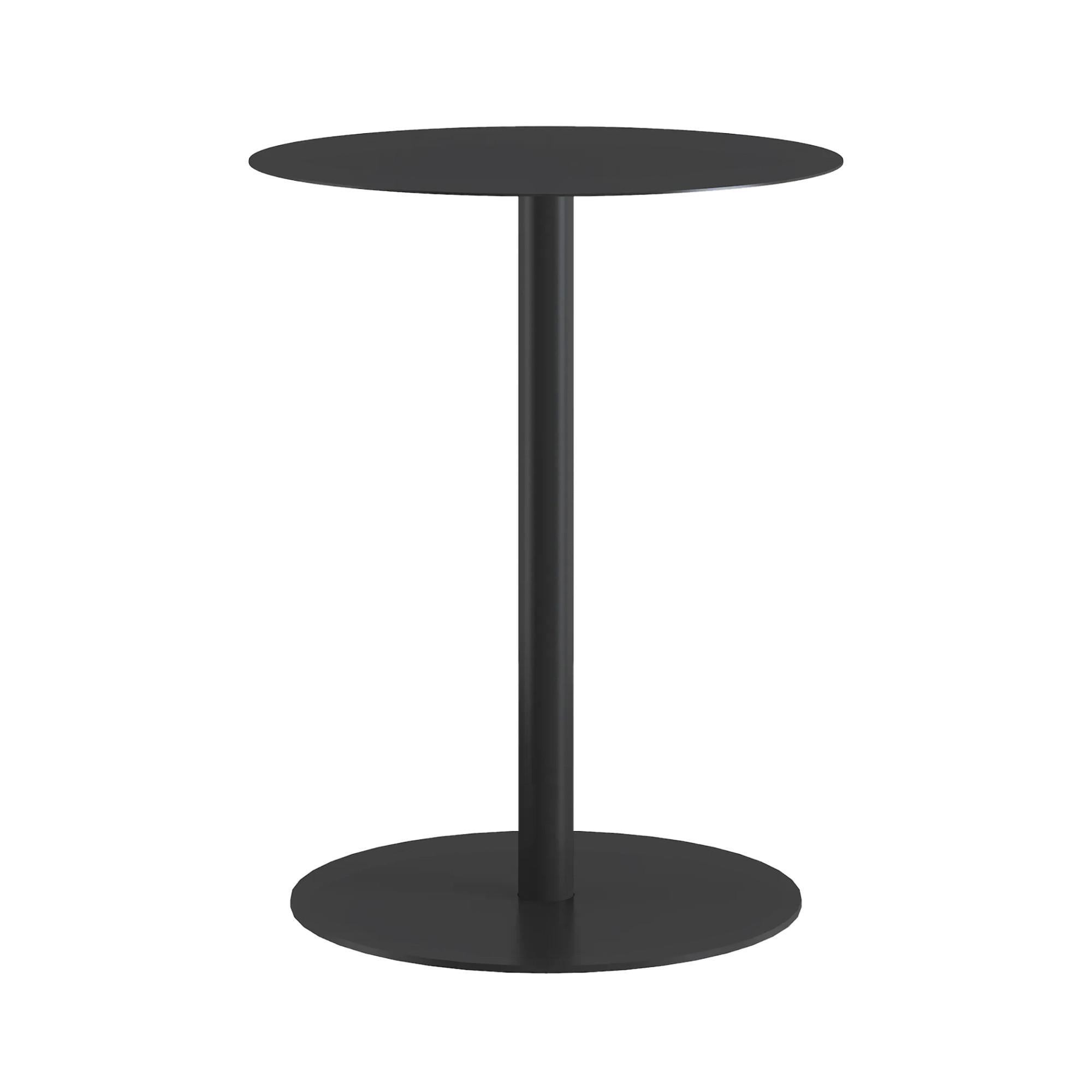 BEISTELLTISCH Nastätten - Schwarz, Metall (40/40/50cm) - [en.casa]