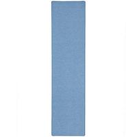 FEINSCHLINGEN VELOUR LÄUFER TEPPICH STRONG - Blau, Textil (100/200cm) - Snapstyle