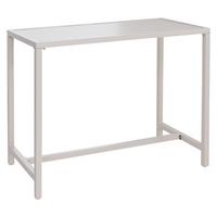 STEHTISCH eckig Beige - Beige, Metall (65/130/105cm) - MCW