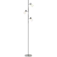 STANDLEUCHTE Lea G32459/77 - Silberfarben, Metall (26.5/22/157.5cm) - Brilliant