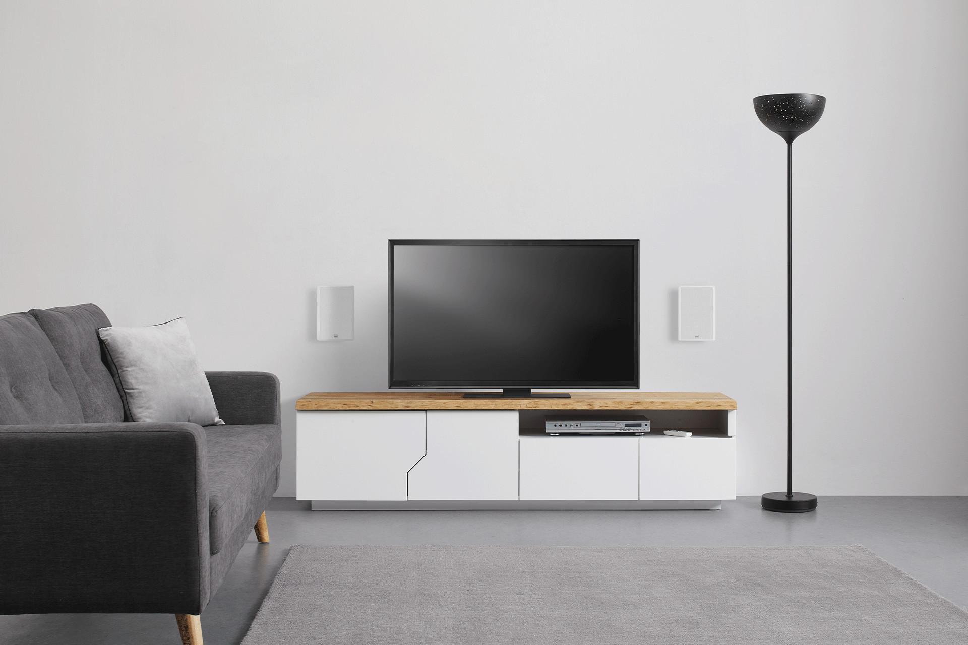 Wohnzimmerschrank in weiß günstig bei mömax