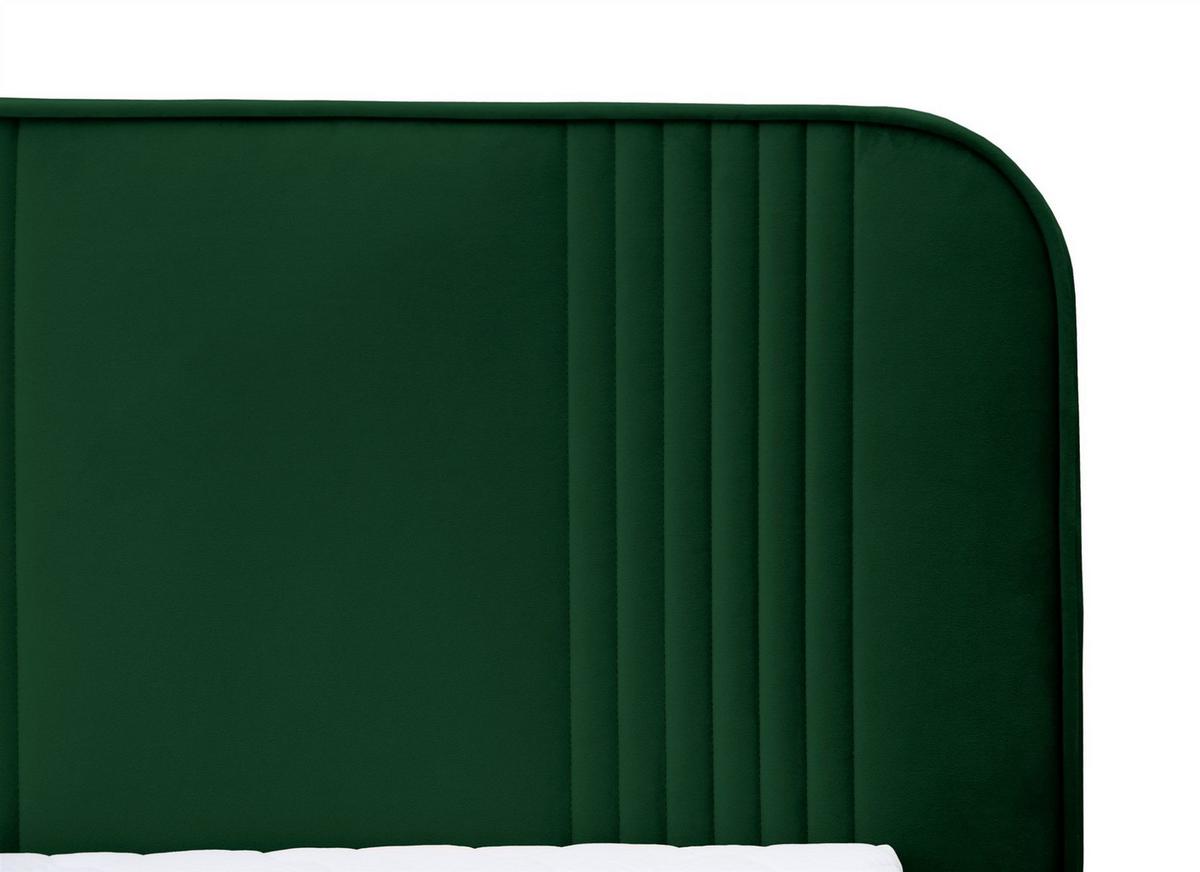 BOXBETT Alize - Grün, Holzwerkstoff/Textil (120/200cm) - Fun Möbel