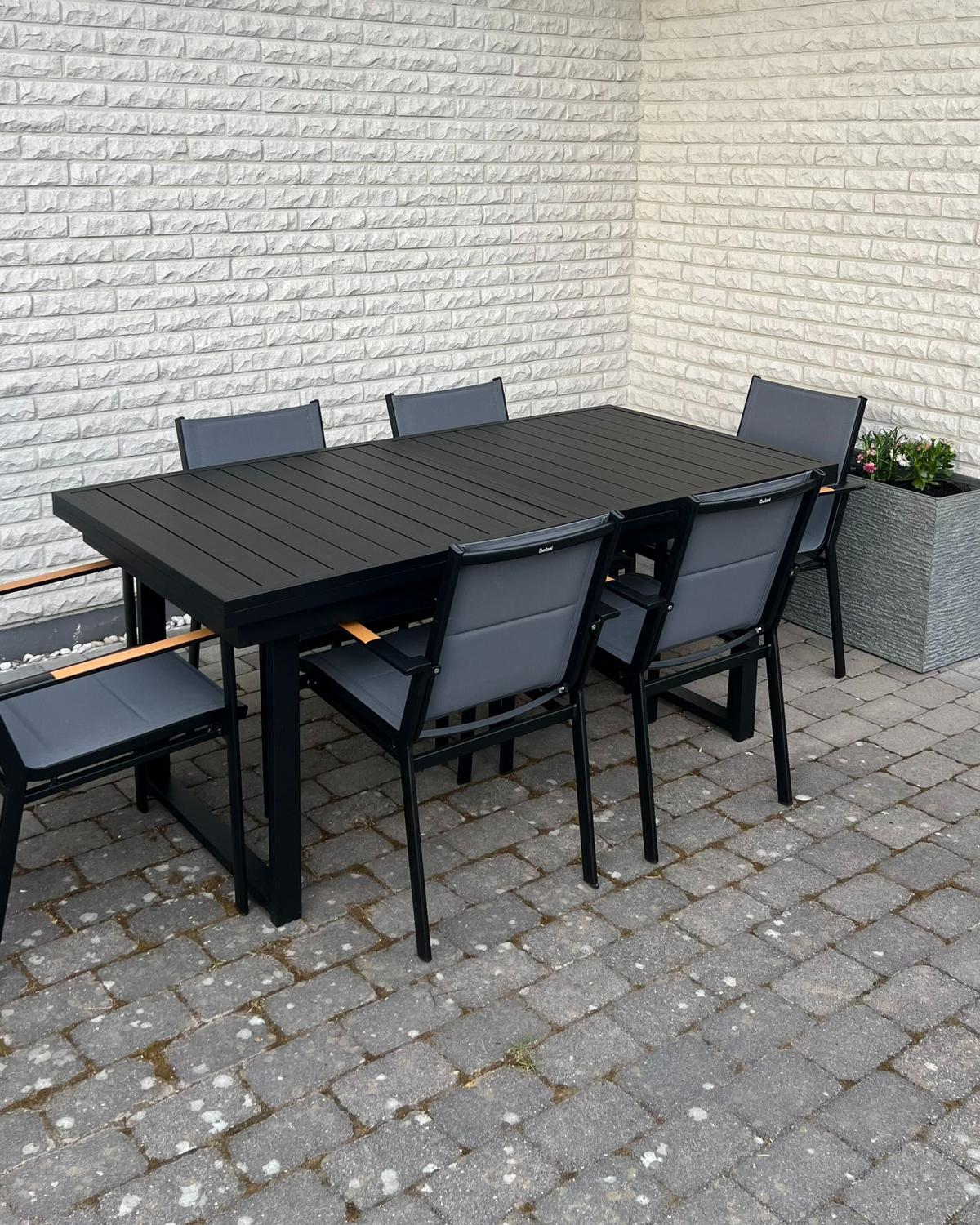 BLUMENTOPF grau rechteckig 29/70/50 cm Edessa - Grau, Stein (50cm) - Beliani
