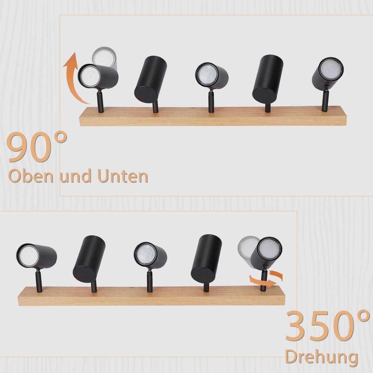 WANDLEUCHTE Maruffi - Schwarz, Metall (63/14.3/10.5cm) - Nettlife