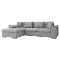 ECKSOFA Diana, Seite: Links - Silberfarben, Holz/Textil (280/160cm) - MIRJAN24