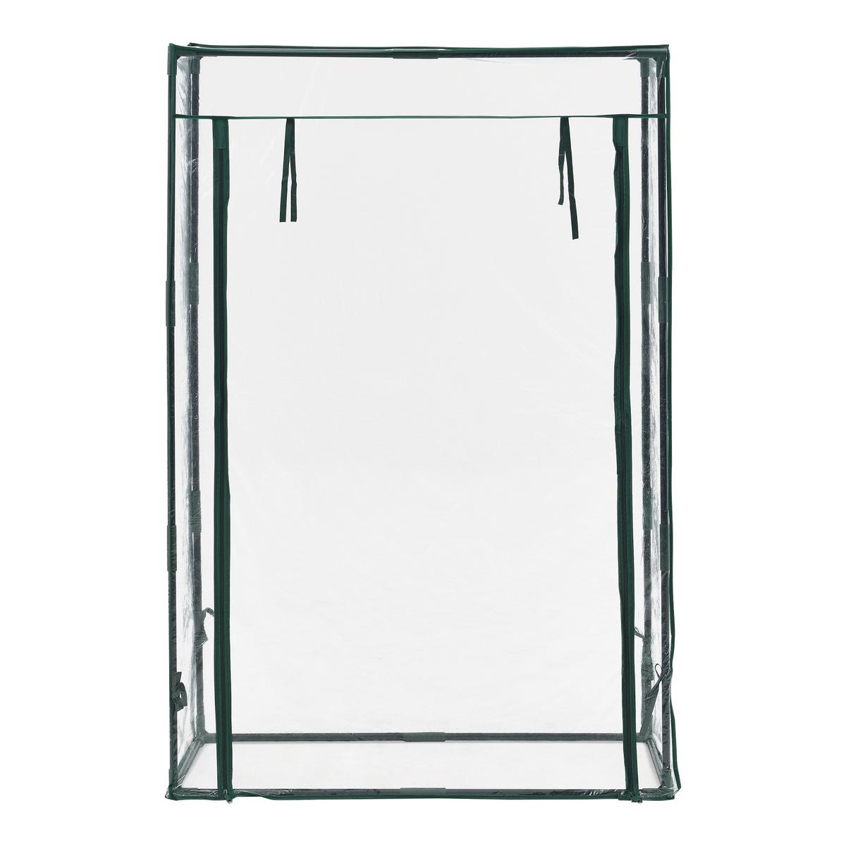 GEWÄCHSHAUS Terzigno - Transparent, Kunststoff (100/150/50cm) - [en.casa]