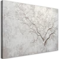WANDBILD baum ohne blätter - Grau, Textil (60/40cm) - Feeby