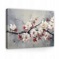 LEINWANDBILD Blumen 100x70 - Multicolor, Holzwerkstoff (100/70cm) - Wallarena
