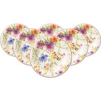 FRÜHSTÜCKSTELLER Mariefleur Basic bunt ø 21,5 cm 6er Set - Multicolor, Keramik (21.5cm) - Villeroy & Boch